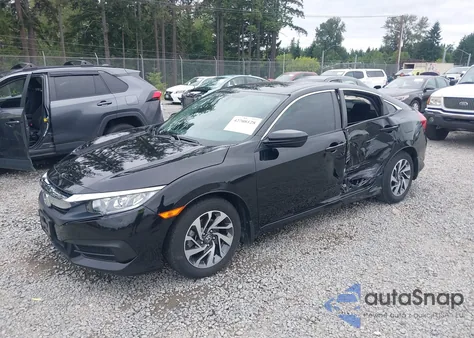 2017 Honda Civic из США, поврежденный, VIN 28GFC2F71HH539124